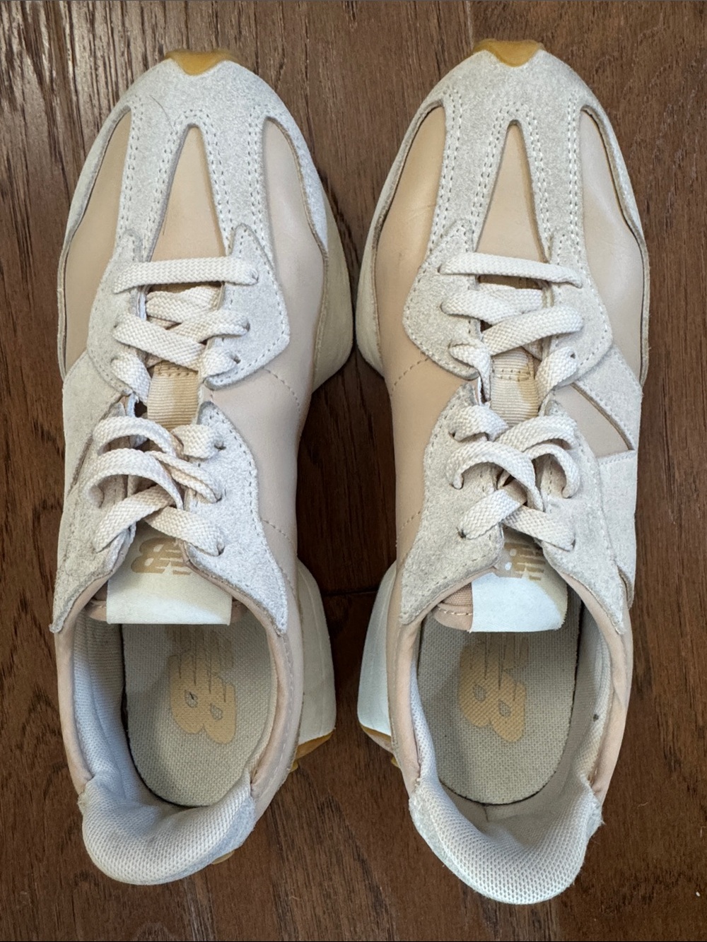 New Balance 327 Women's Sneakers - rare Bisque Desert Clay color (from Anthro) - Picture 6 of 12